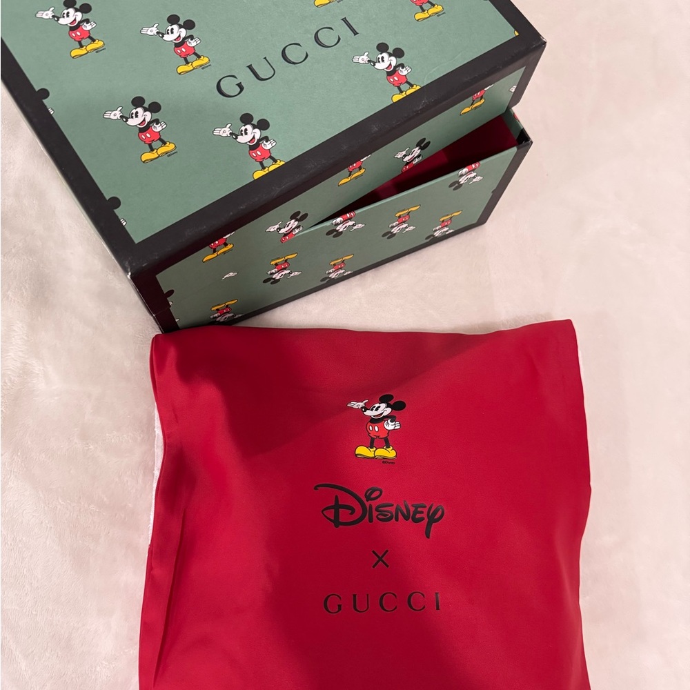 Gucci Brown Mickey Mouse Backpack - Picture 7 of 8